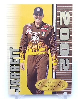 #ad 2002 Wheels High Gear DALE JARRETT Custom Shop Prizes NASCAR #DJB1 Redemption $7.09