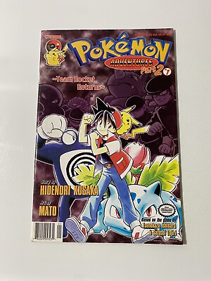 #ad Pokemon Adventures Part 2 #1 Viz Media Comics 1999 Rocket Returns $11.99