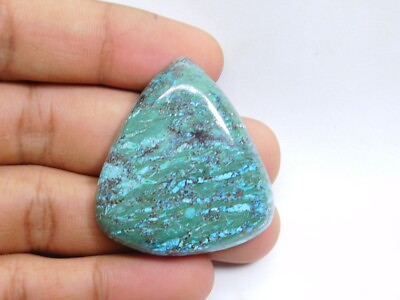 #ad Natural African Turquoise Gemstone Cabochon Loose For Jewelry 103 Cts. ME 1903 $12.35