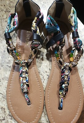 #ad 🌸 Womens Size 9 Venus Sandals Summer Jewelry Sandals Super Cute 🌸 $11.99