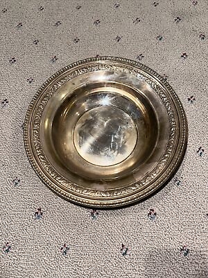 #ad Vintage Reed and Barton 6 inch Sterling Plated Bowl Dish Bowl 1201 1940’s $22.50