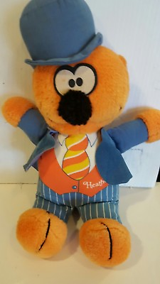 #ad Vintage HEATHCLIFF with Hat and Vest Stuffed Animal Plush 12quot; Tall RARE $16.14