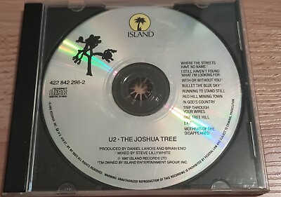#ad The Joshua Tree by U2 CD 1987 Island $7.99