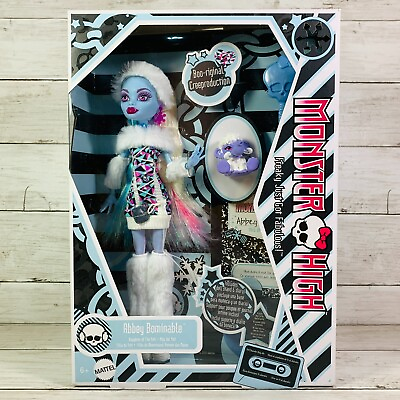 #ad 2024 Monster High Abbey Bominable Boo riginal Creeproduction Fashion Doll $60.99
