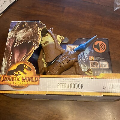 #ad Jurassic World Dominion Pteranodon Dinosaur Action Figure Toy Roar Strikers New $16.99