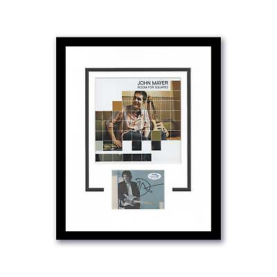 #ad JOHN MAYER SIGNED ROOM FOR SQUARES CUT FRAMED 11x14 AUTOGRAPHCOA $199.99