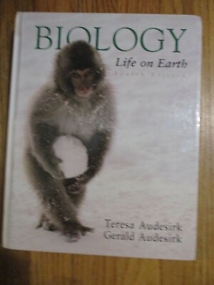 #ad Biology quot;Life on Earthquot; 4th Edition Prentice Hall T. amp; G. Audesirk 1996 HC EUC $19.99