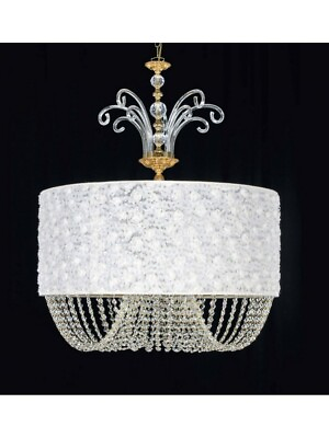 #ad Modern Chandelier Design Brass Crystal Of Swarovski Lampshade $2522.95