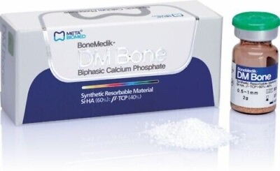 #ad Meta Bonemedik DM Bone Synthetic Resorbable Material Biphasic Calcium Phosphate $59.99