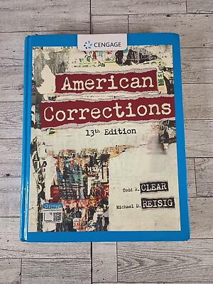 #ad American Corrections 13E by Michael D. Reisig Todd R. Clear $45.00