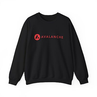 #ad Avalanche AVAX Crewneck Sweatshirt Crypto Sweater Cryptocurrency Blockchain $29.99