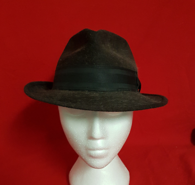 #ad ADAM The First Name in Hats. VINTAGE Fedora with Original Price Tag. Size 7 1 4 C $149.99