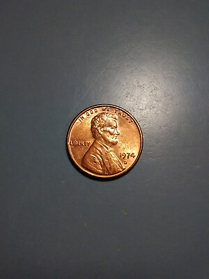 #ad 1974 D Lincoln Memorial Penny 95% Copper In Excellent Condition Nice **#606 $1.09