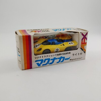 #ad Tomy Aurora AFX Magnatraction Motor Racing Slot Car Japan Boxed VG $194.00