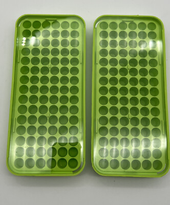 #ad Webake Silicone Mini Ice Cube Tray Lid Small Ice Nugget Molds 90 Grids Dorm RV $12.99