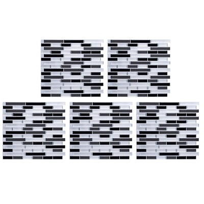 #ad 5X 3D Wall Stickers Brick Tile for Kitchen Bathroom Backsplash Tile C $28.99
