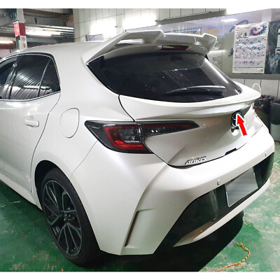 #ad Painted 070 White Fit For Toyota Auris Corolla 5DR Rear Middle Trunk Spoiler $559.00