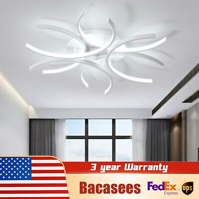 #ad Modern 78W Acrylic LED Lighting Chandelier Pendant Light Ceiling Fixture Kitchen $55.10