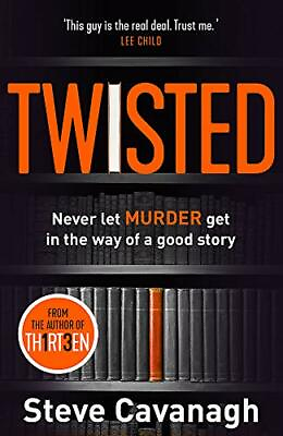 #ad Twisted: The Sunday Times Bestseller by Cavanagh Steve Book The Fast Free $6.54