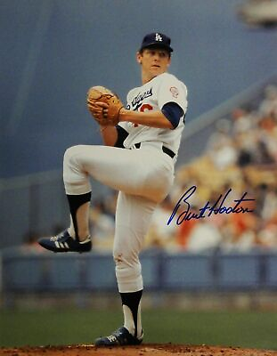 #ad Burt Hooton Original Hand Signed Autograph 11x14 Photo Los Angeles Dodgers Blue $19.99