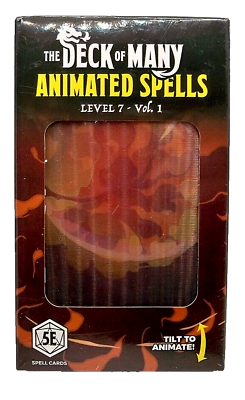 #ad Hit Point Press Deck of Many Animated Spells: level 7 Vol. 1 NEW SEALED dnd $14.40