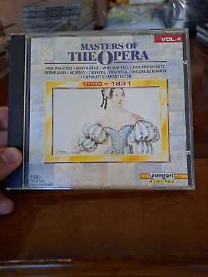 #ad Masters of the Opera 1820 1831 Vol 4. Various 2015 CD Top quality $6.99