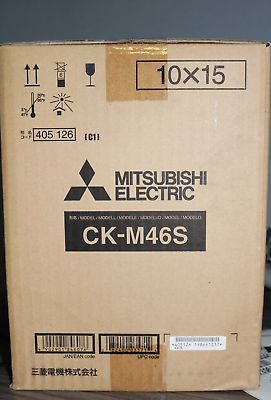 #ad Mitsubishi CK M46S 4 x 6quot; Media Pack for CP M1A Dye Sub Photo Printer *desc* $64.97