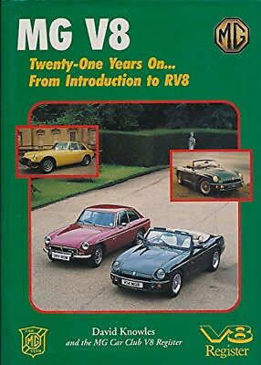 #ad Mg V8: Twenty One Years On To Rv8 quot;New Bookquot; Mgb $195.00