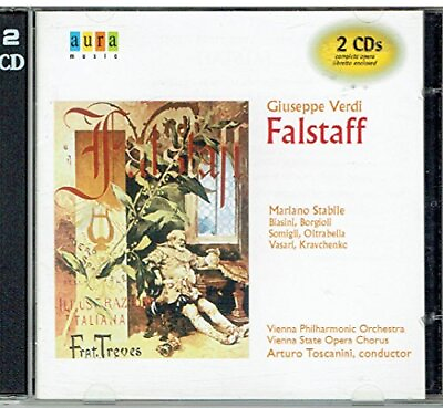 #ad Giuseppe Verdi Falstaff Toscanini Vienna Po Sta... Giuseppe Verdi CD 7OVG $18.20