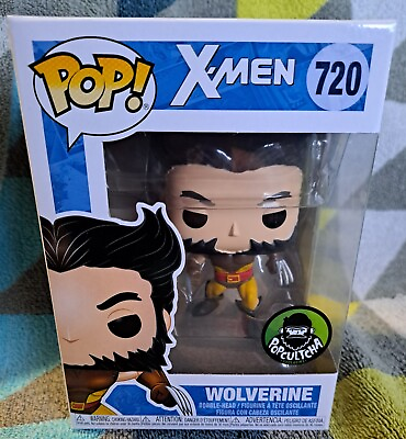 #ad Wolverine Pop 720 Unmasked Xmen Funko Pop Vinyl 2020 Popcultcha Exclusive AU $58.88