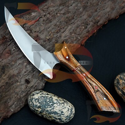 #ad Unique Handmade High Quality Stainless steel Collectible Rosewood handle knife $21.11