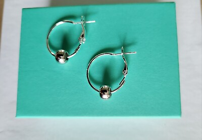 #ad Minimalist Silver Hoop Earrings $8.99