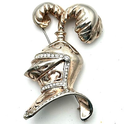 #ad Vintage Unsigned Nettie Rosenstein Womens Brooch Sterling Silver Soldier Pin $299.99