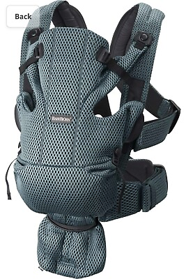 #ad BabyBjorn Baby Carrier Free in 3D Mesh Sage Green $87.00