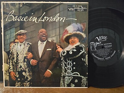 #ad Count Basie In London 1957 Verve Clef Mono Joe Newman Thad Jones Matthew Gee LP $3.99
