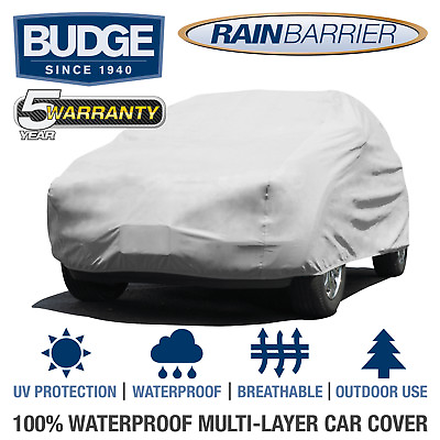 #ad Budge Rain Barrier SUV Cover Fits Large SUVs up to 19#x27;1quot; Long Waterproof $93.46