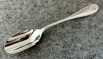 #ad Vintage Sterling Silver CHEESE SCOOP 7 Inches Personalized and Dated $48.00