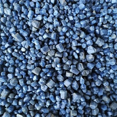 #ad 50g Bulk Rough Natural Blue Sapphire Corundum Crystal Healing Specimen 5 10 mm $17.06