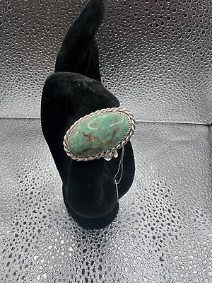 #ad Sterling Silver Ring with Variscite  $80.00