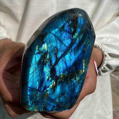 #ad 2.1LB Natural Blue Labradorite Quartz Crystal Mineral Specimen Healing $185.00