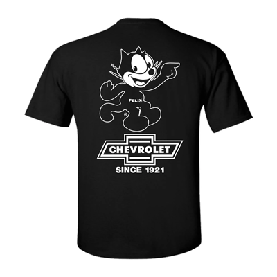 #ad Felix Chevrolet Since 1921 Felix The Cat Shirt $25.00