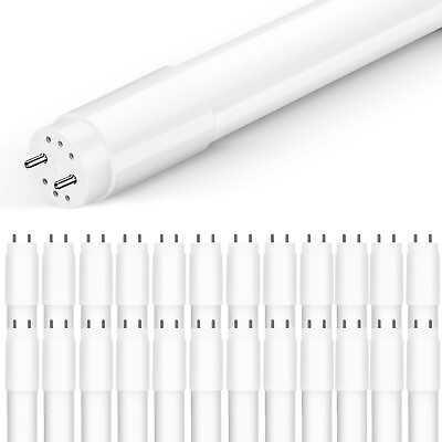 #ad T8 20W 4ft LED Tube Lights Type AB Frosted Fluorescent Replacement Light 6500K $167.20
