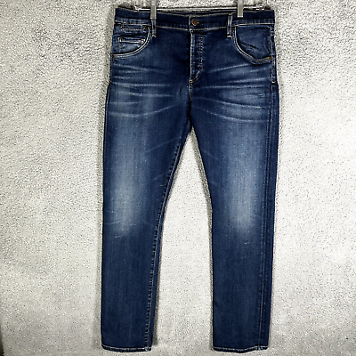 #ad Citizens of Humanity Emerson Slim Boyfriend Jeans 30 Medium Wash 33x32 $36.25
