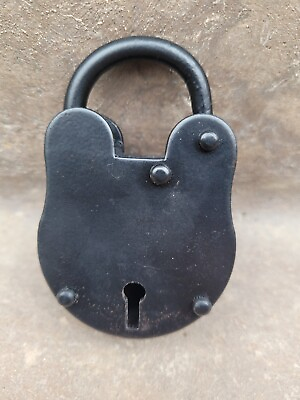 #ad Antique Look Iron Lock With Keys 3.25quot; Iron Jailer Padlock with Keys $10.95