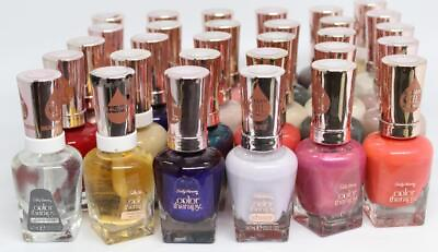 #ad Sally Hansen Color Therapy Nail Polish with Argan Oil Pick Your Shade FreeSamp;H 2 $8.50