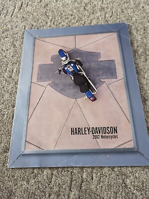 #ad Harley Davidson 2002 Motorcycles Sales Brochure Model Showroom Catalog $21.20