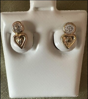 #ad 100% Middle Eastern Real Gold 18k Earrings $150.00