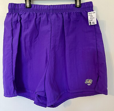 #ad CLEARANCE GK SHANNON MILLER BOXERS CHILD LARGE PURPLE NYLON GYMNASTS CHEER ATHL $8.99