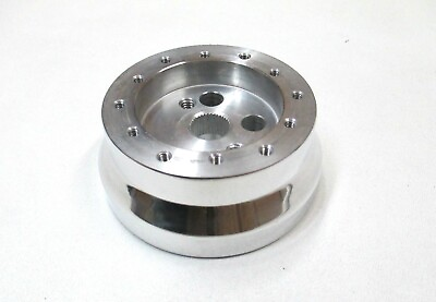 #ad 6 Hole .5quot; Billet Polished Steering Wheel Adapter 69 94 Chevy GM Ididit 70mm BC $38.94