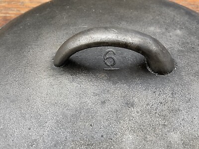 #ad BSR Red Mountain #6 Skillet Lid $275.00